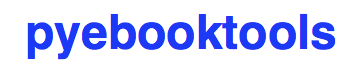 py-ebooktools logo