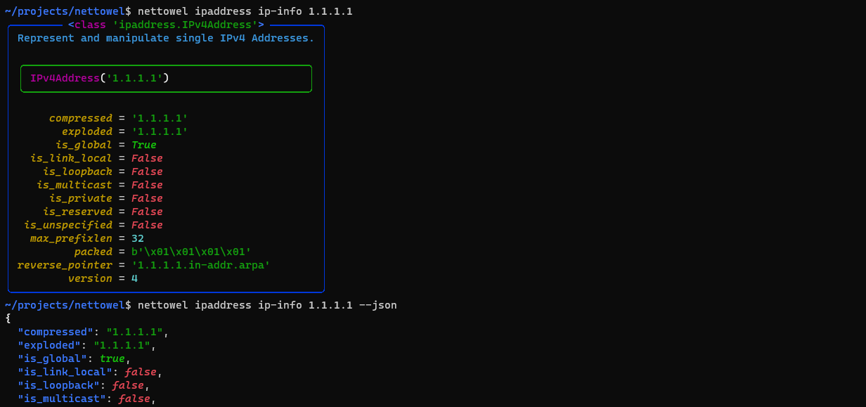 ip info