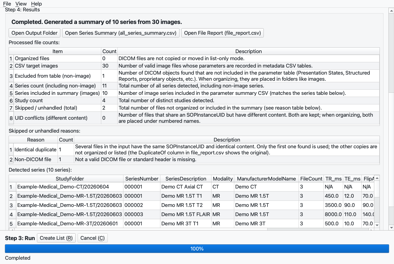 dicom-organizer English GUI