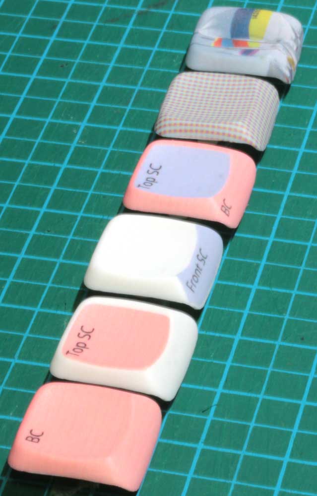 Printed keycaps