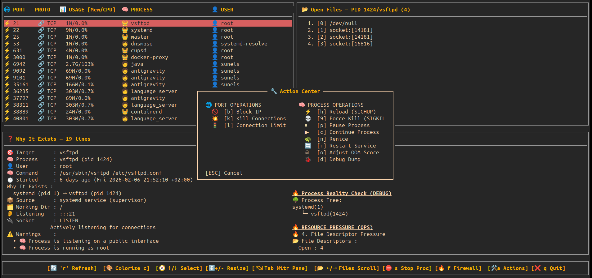 heimdall detail view