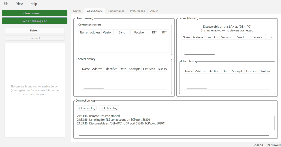 Sharing demo