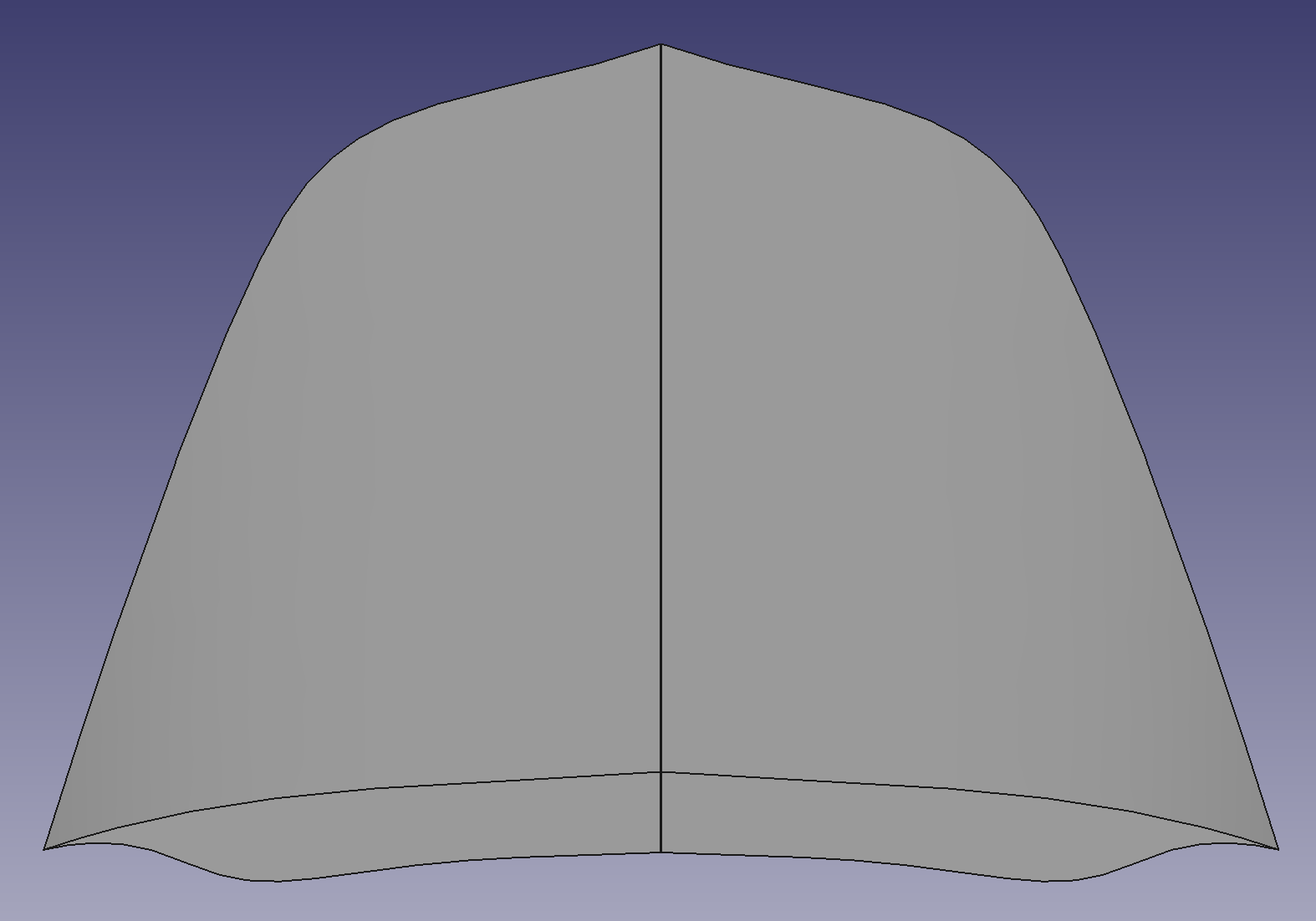 Example of Waverider CAD Export