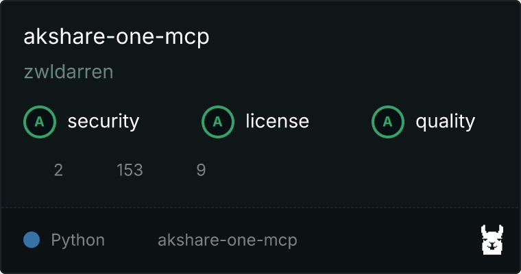 akshare-one-mcp MCP server