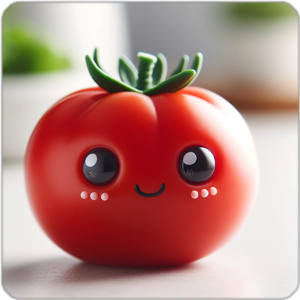 Image of an adorable little tomato