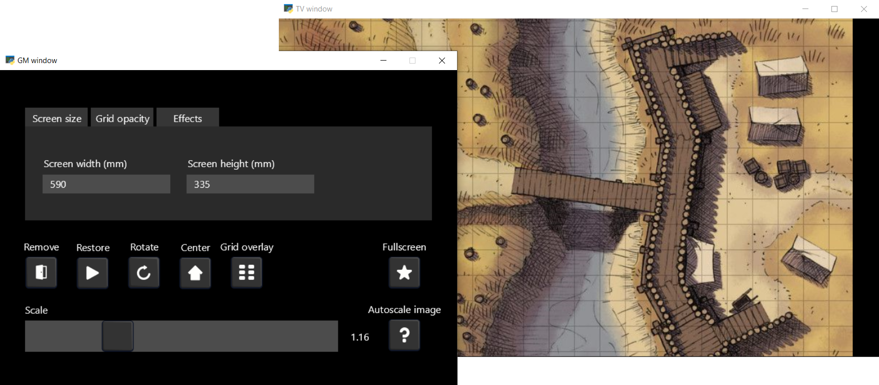 Battle map tv pypi