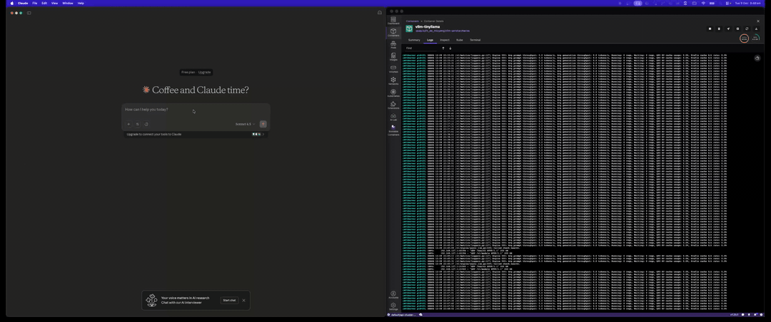 Chat with vLLM