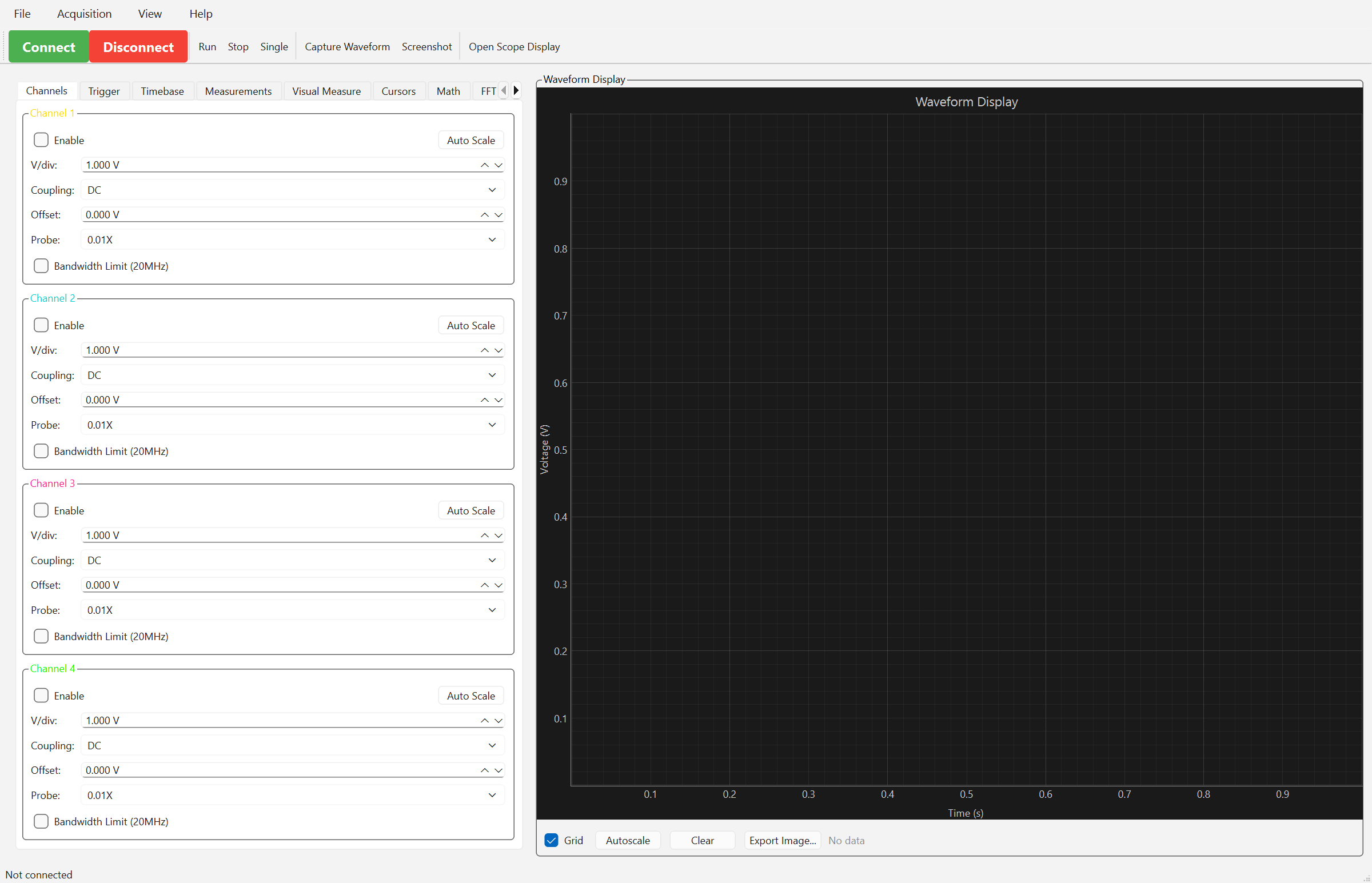 Channel Controls