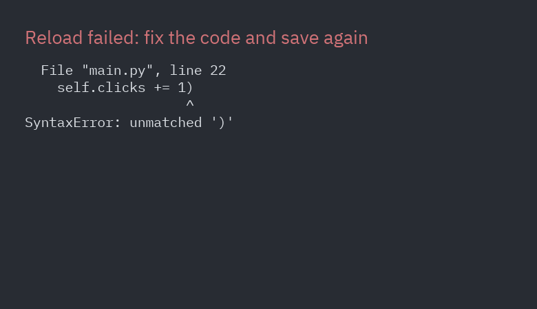 Error