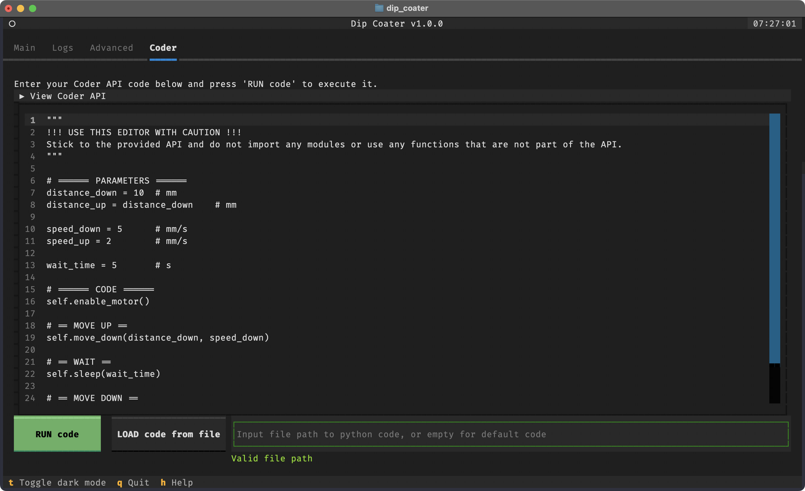 dip-coater-pypi