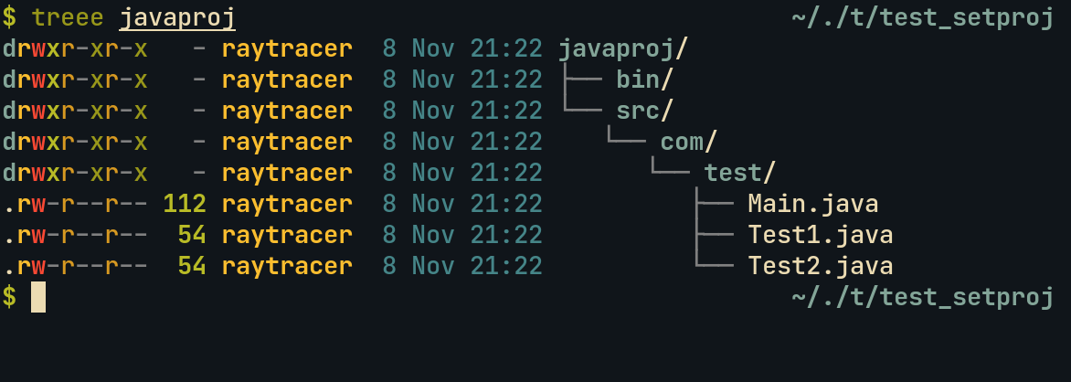 java-dir-struct