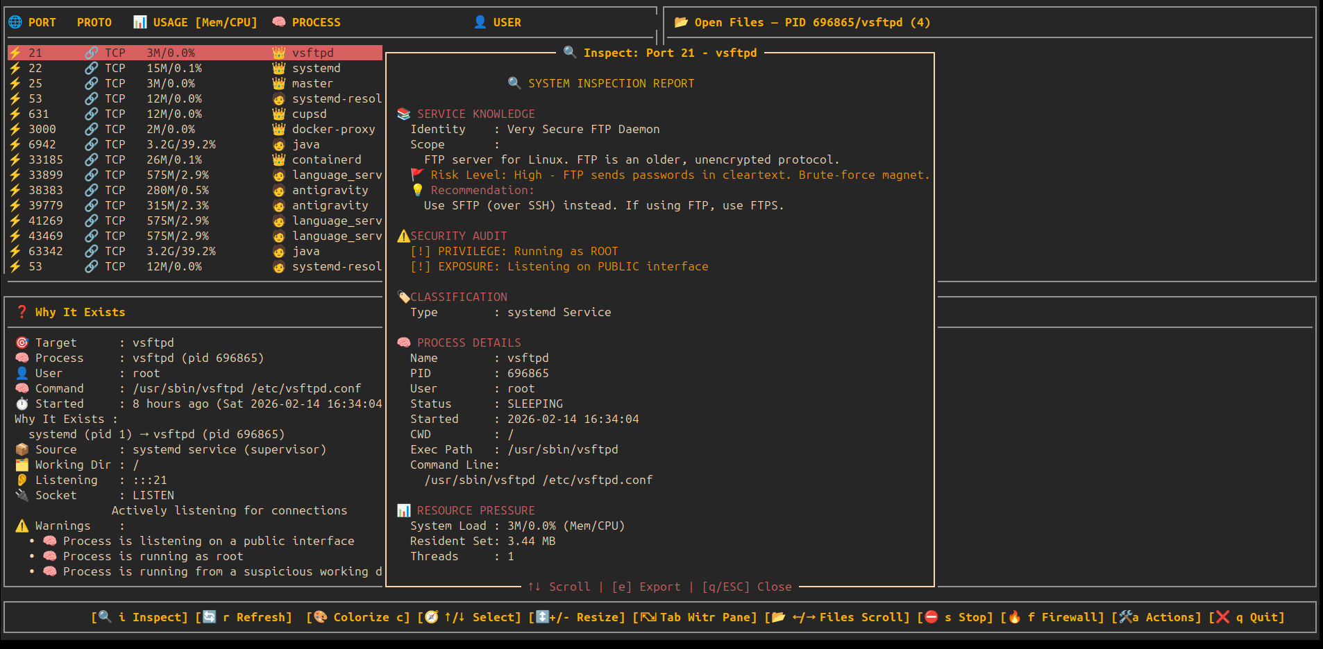 heimdall deep inspection