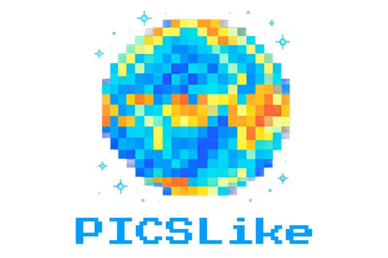 PICSLike logo (light)