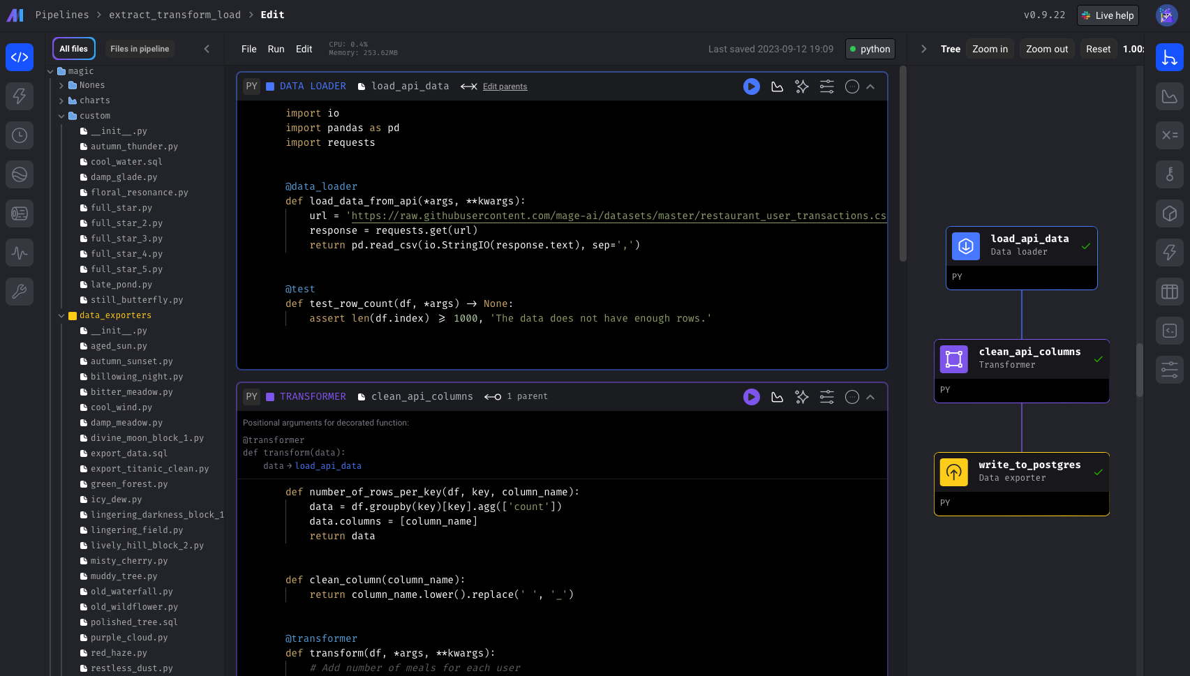 data pipeline overview