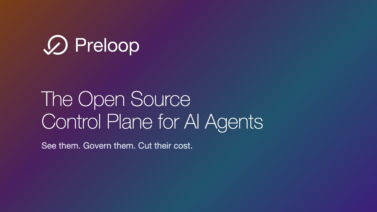 Preloop video series - see them, govern them, cut their cost