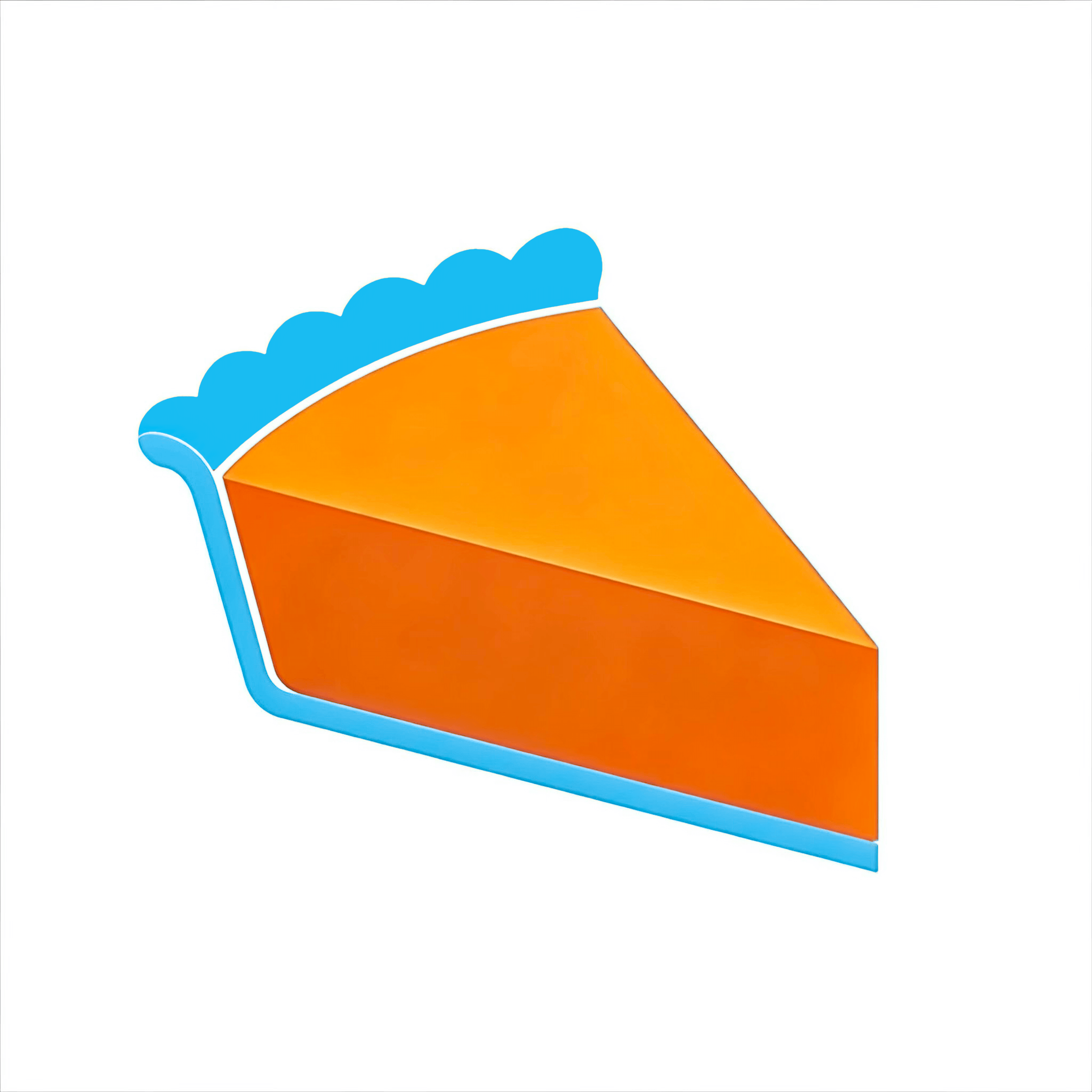 A slice of cherry pie, drawn like a 1990s Visual Basic icon