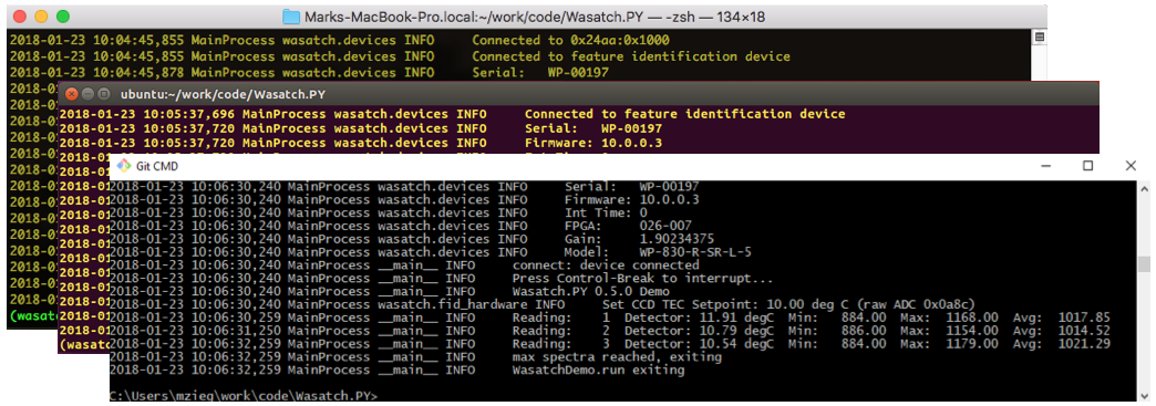 Sample Console Views