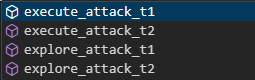 Screenshot of build-in functions of the attackai tool.