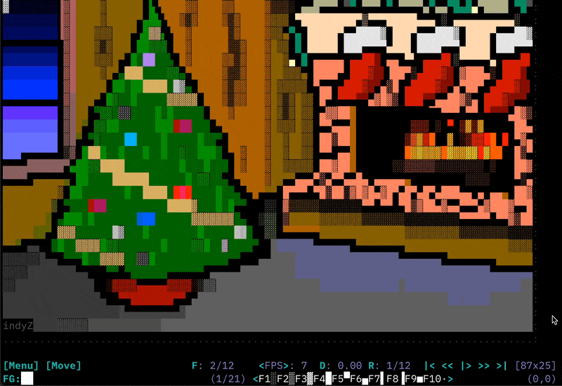 durdraw-xmas-example