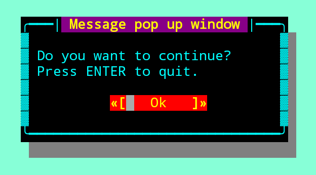 Message Box