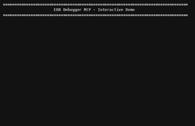 EDB Debugger MCP Demo