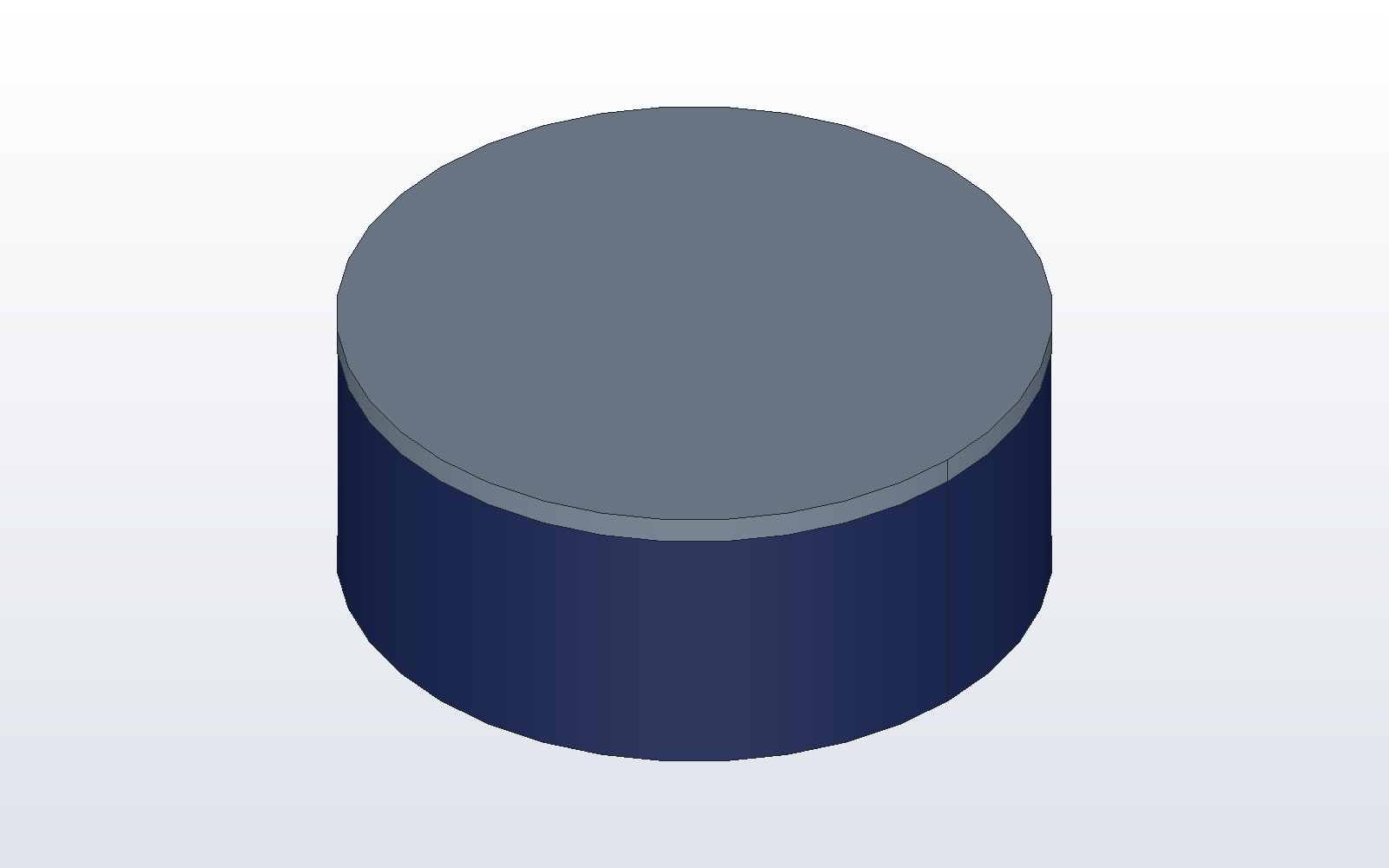 A round enclosure, its lid placed by two mates