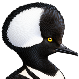 Hooded merganser mascot