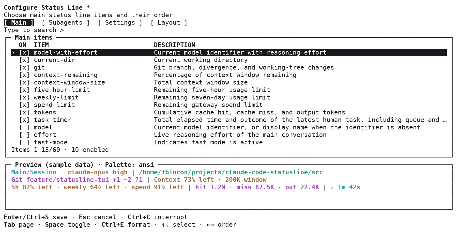 Linux light terminal with ANSI palette