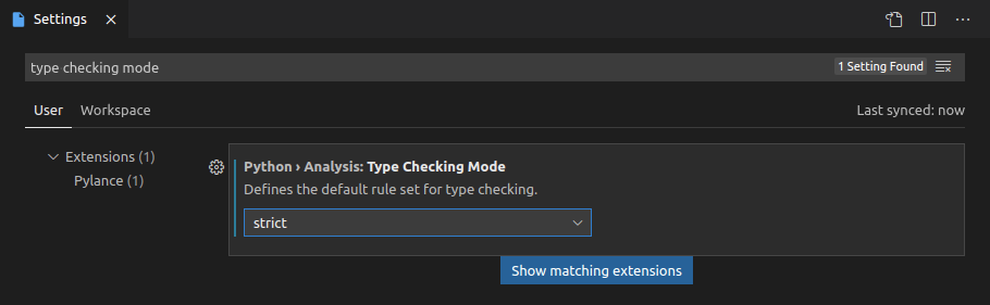 Disabling pyright-based VSCode Pylance type-checking