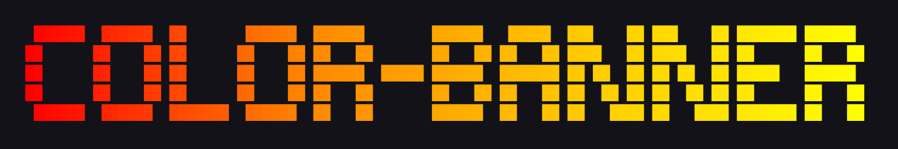 ansi_regular fire lr