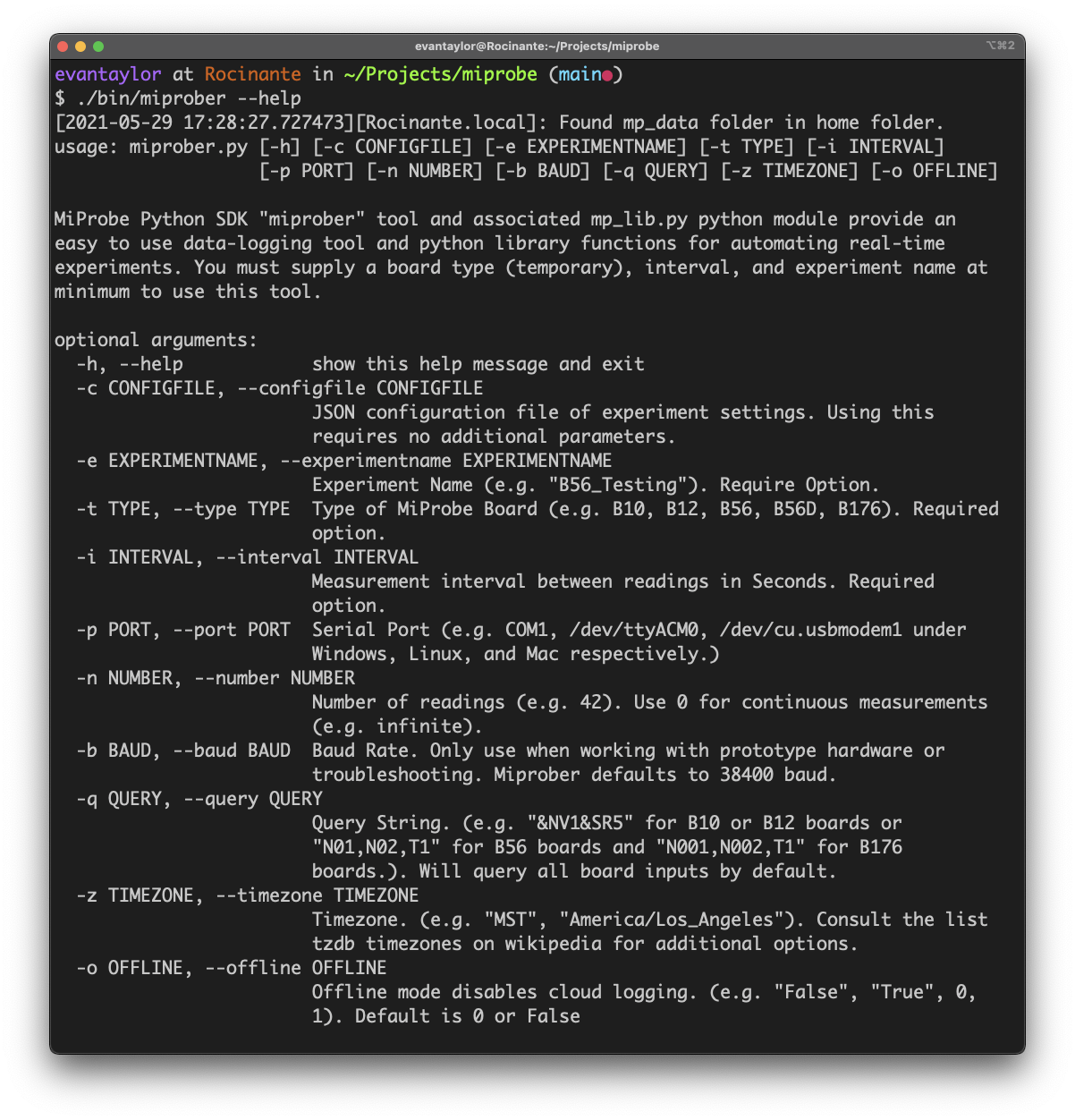 miprober --help
