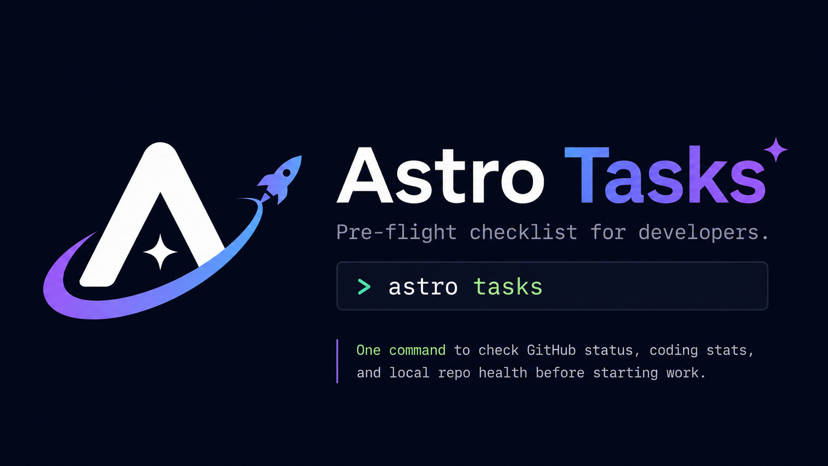 Astro Tasks