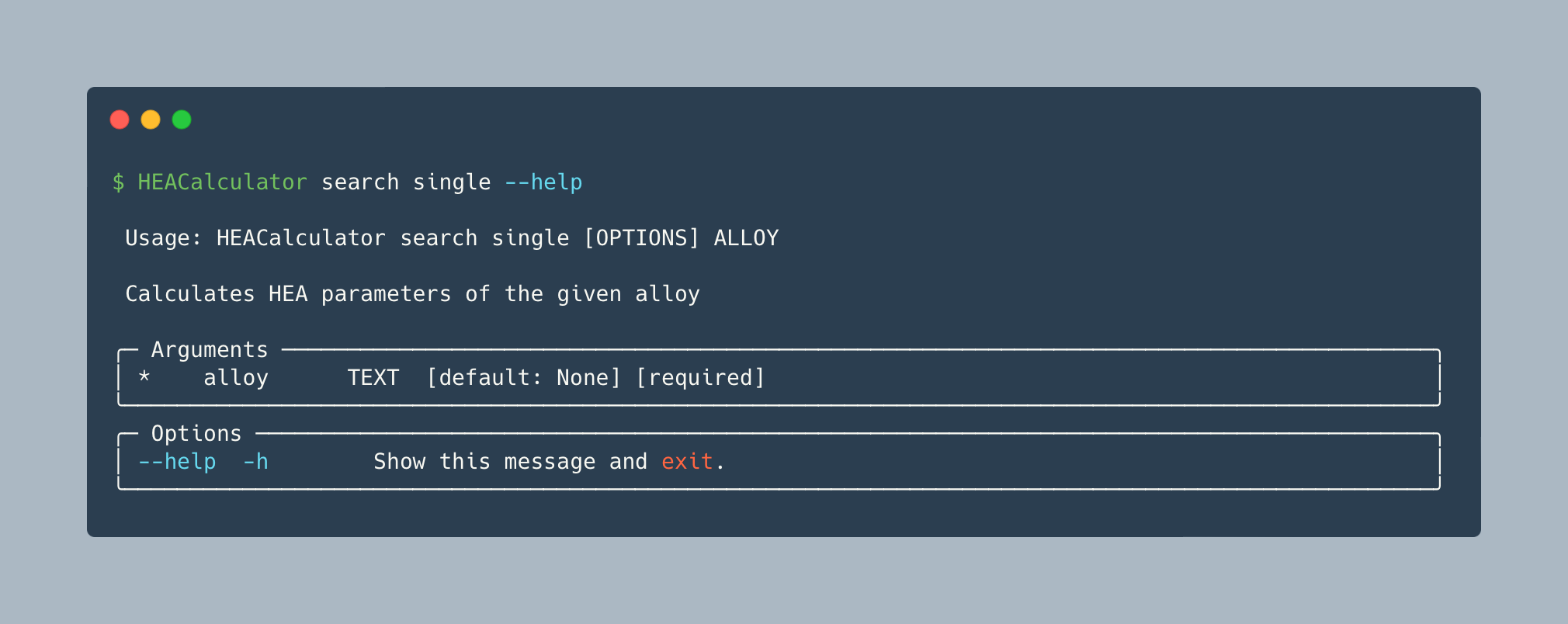 HEACalculator_SearchSingle