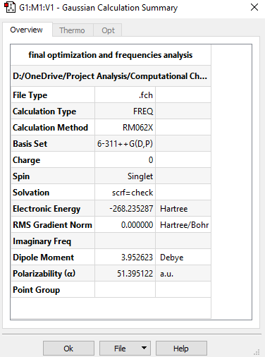 Alt Results summary