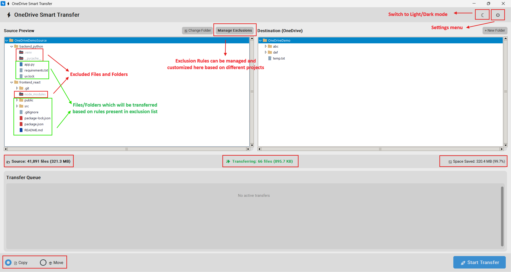 Main Window Placeholder