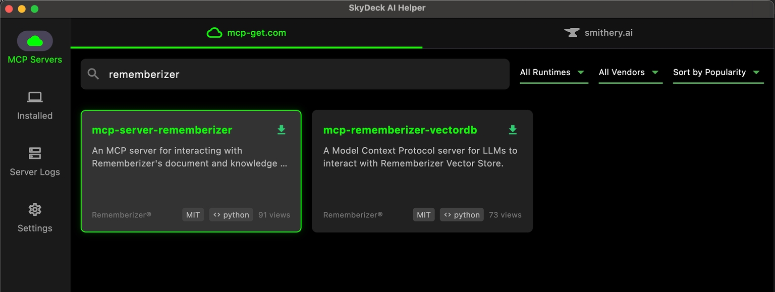 SkyDeck AI Helper