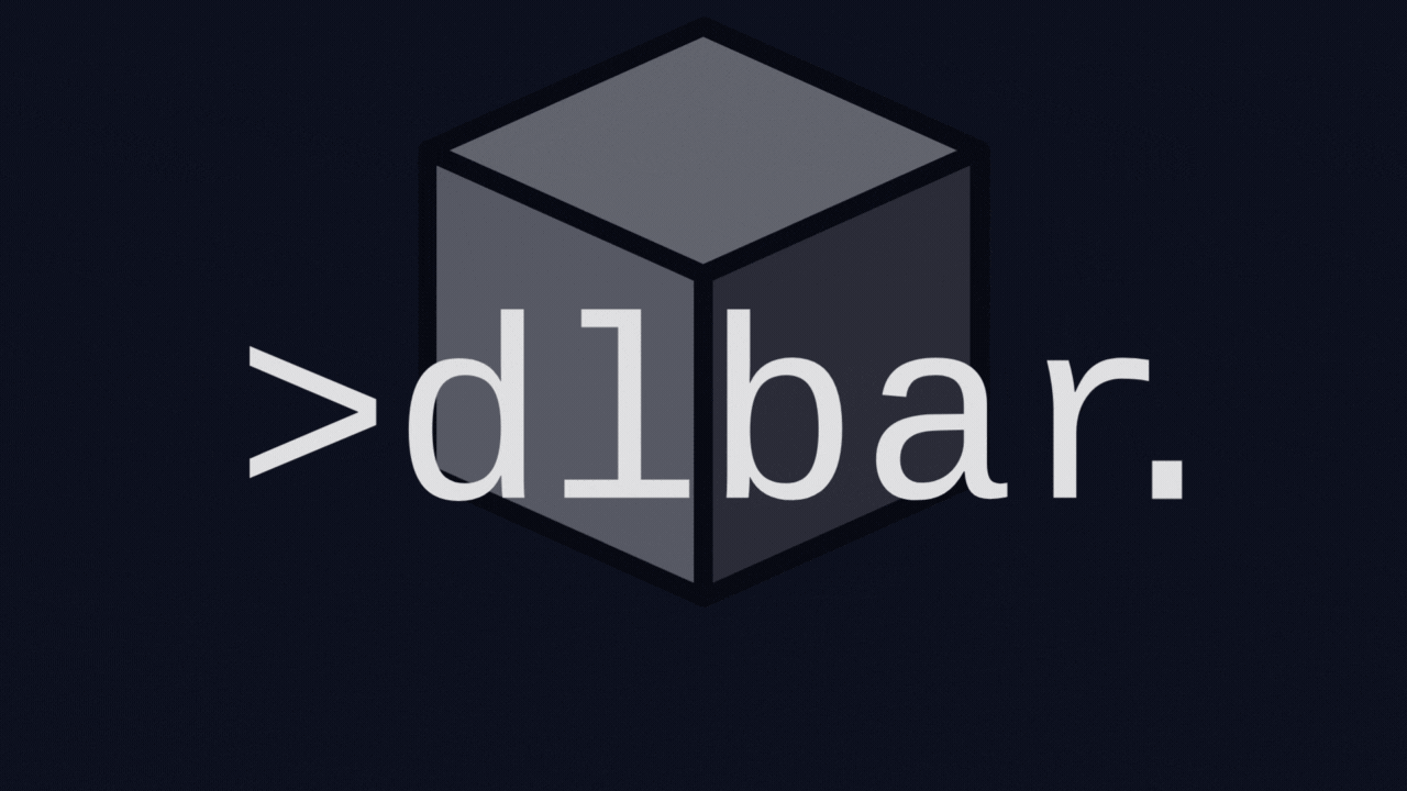 Dlbar pypi