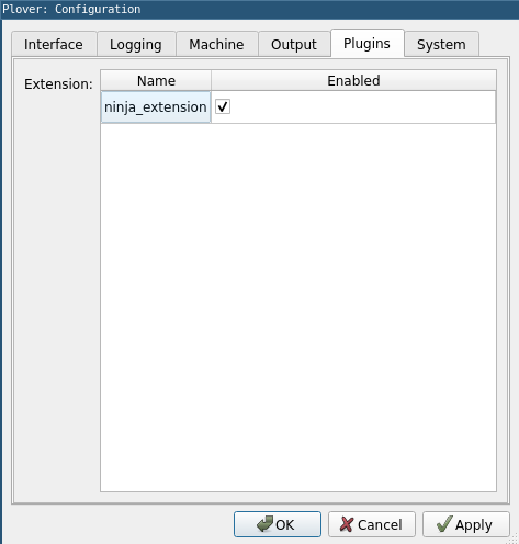 Plugins Tab