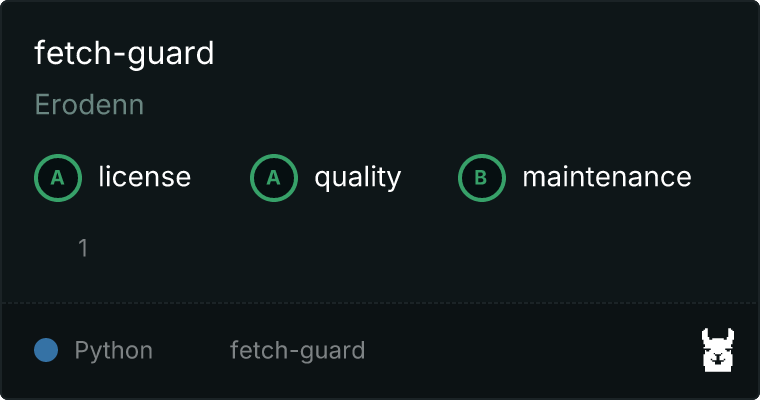 fetch-guard MCP server