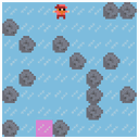 Ice Slider puzzle solving animation