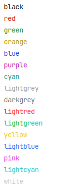 Foreground colors with light PyCharm theme