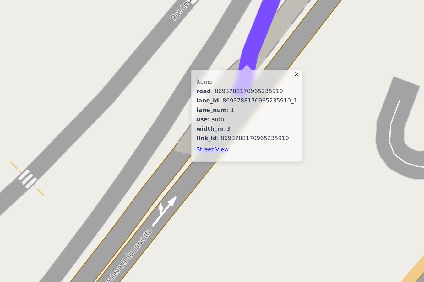 Click a lane