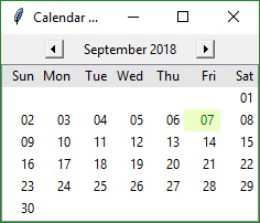 calendar