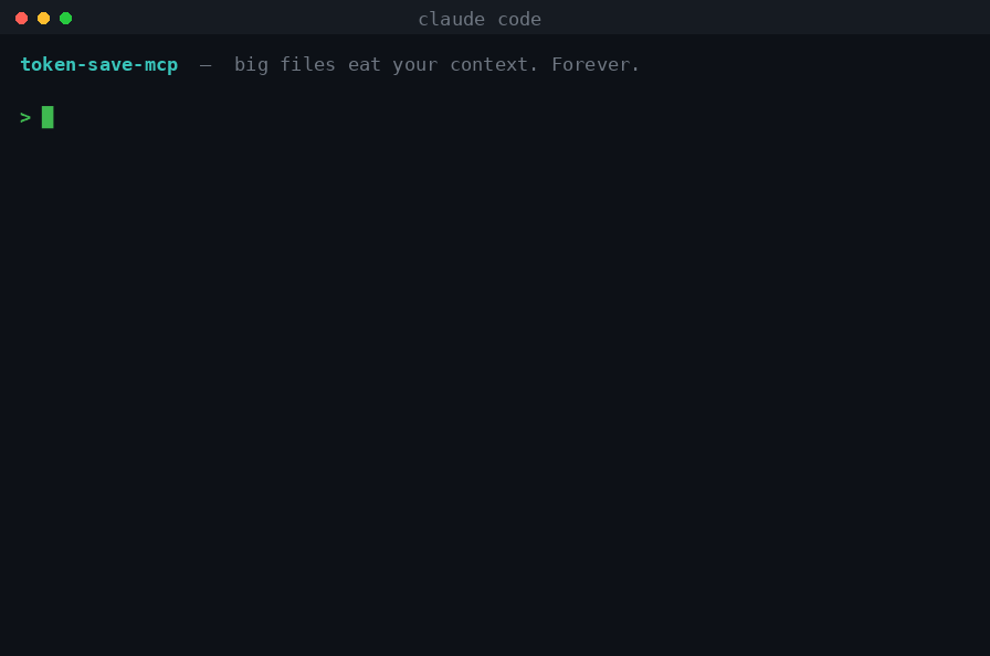 token-save-mcp in action