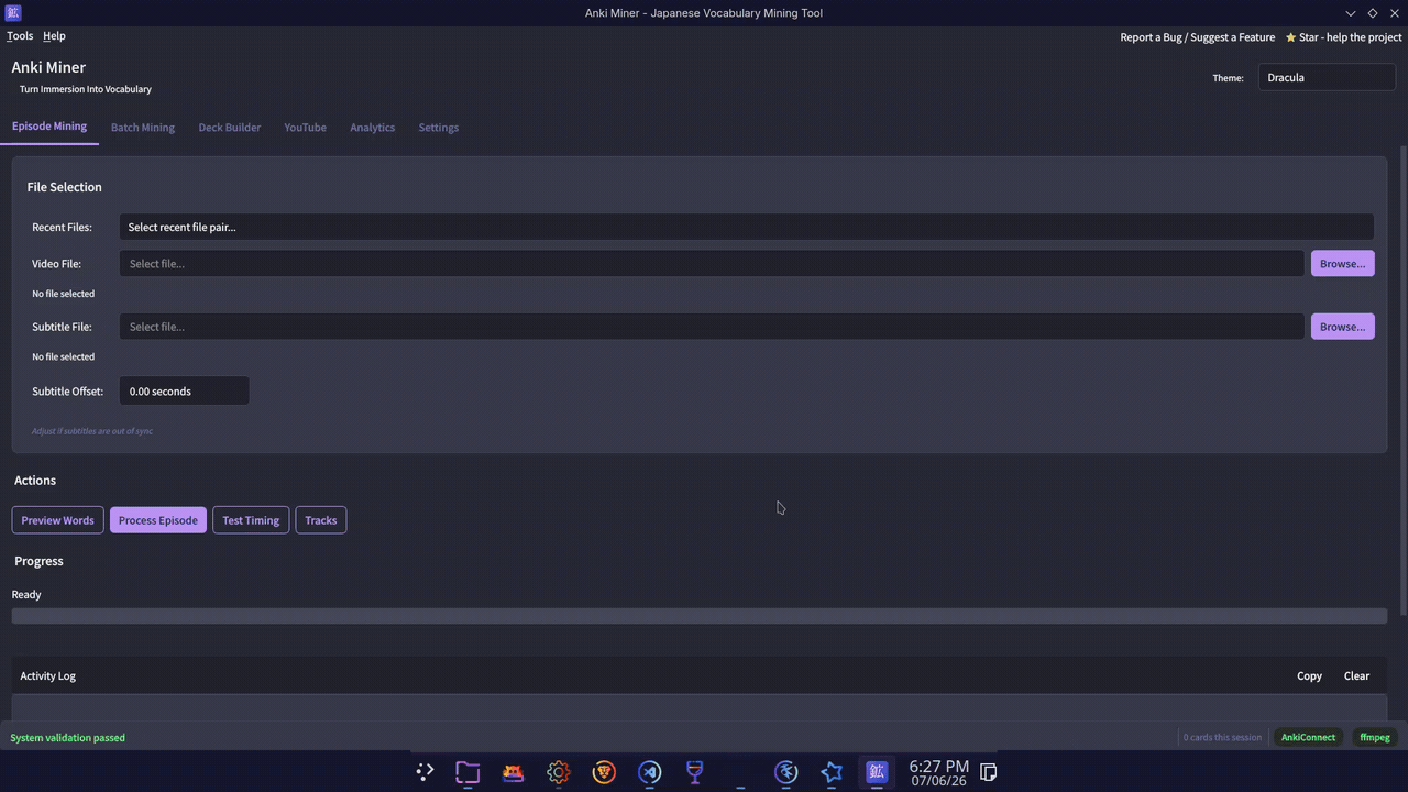 Anki Miner Showcase