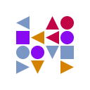 round on a transparent background