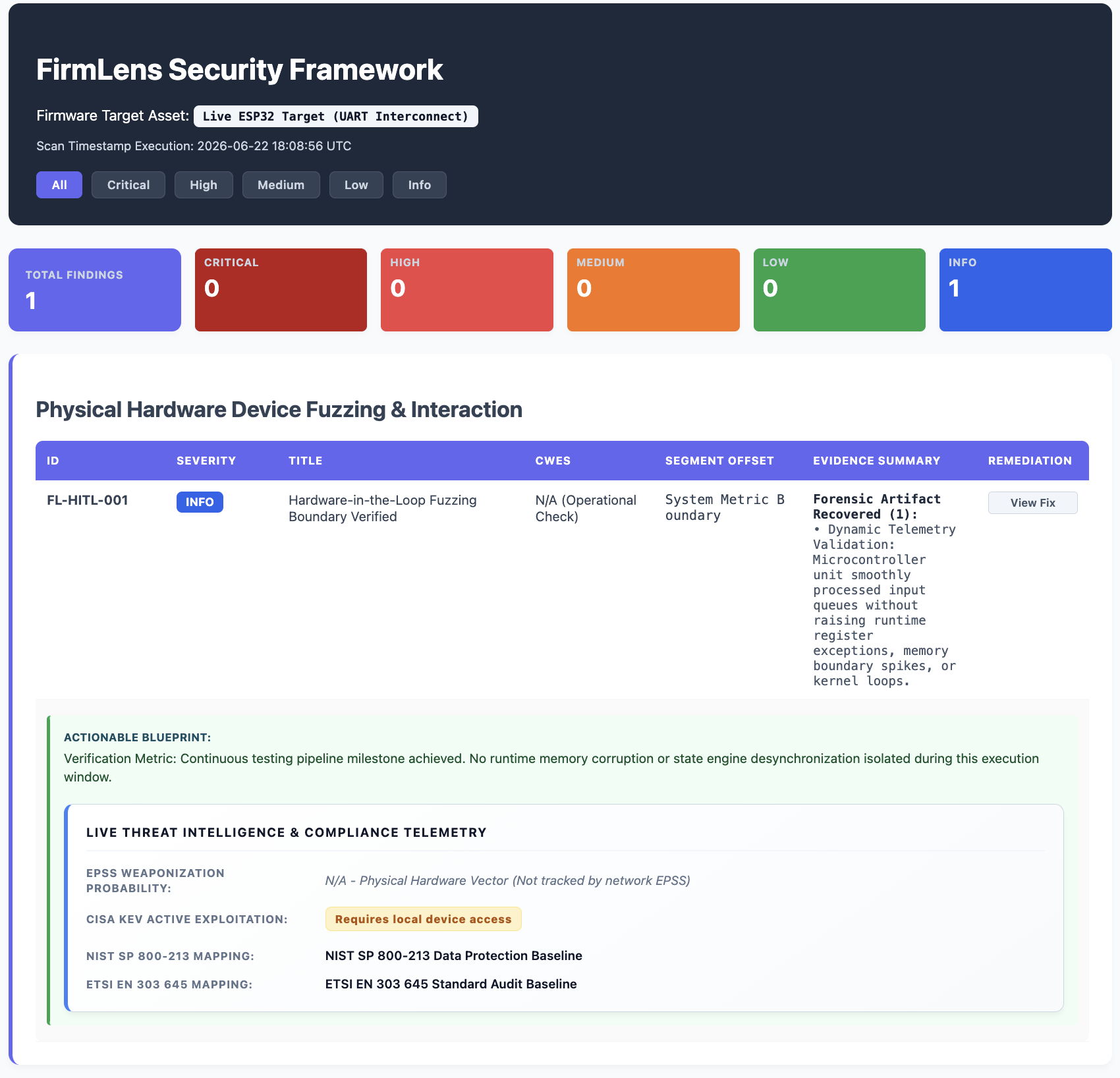 FirmLens HTML Report