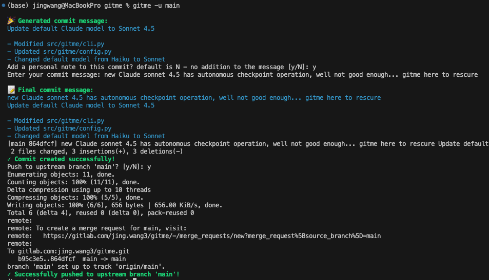 gitme-cli-generate
