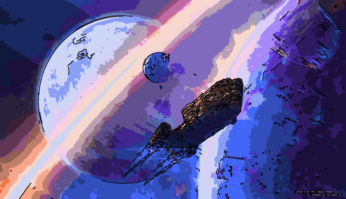 Cartoon shuttle